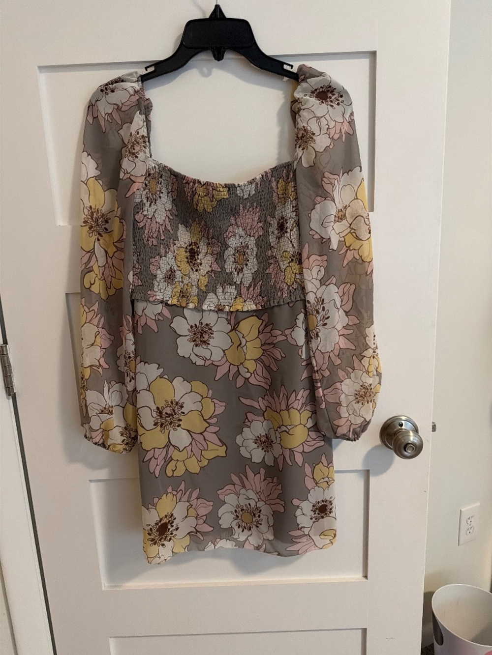 Wilford Floral Smocked Mini Dress